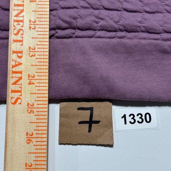 Columbia 1/4 Zip Quilted Hooded Jacket Womens Sz-Medium/ Outdoors - Picture 8 of 9